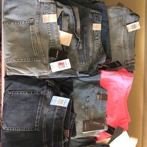 Torrid jeans/pink old navy shorts